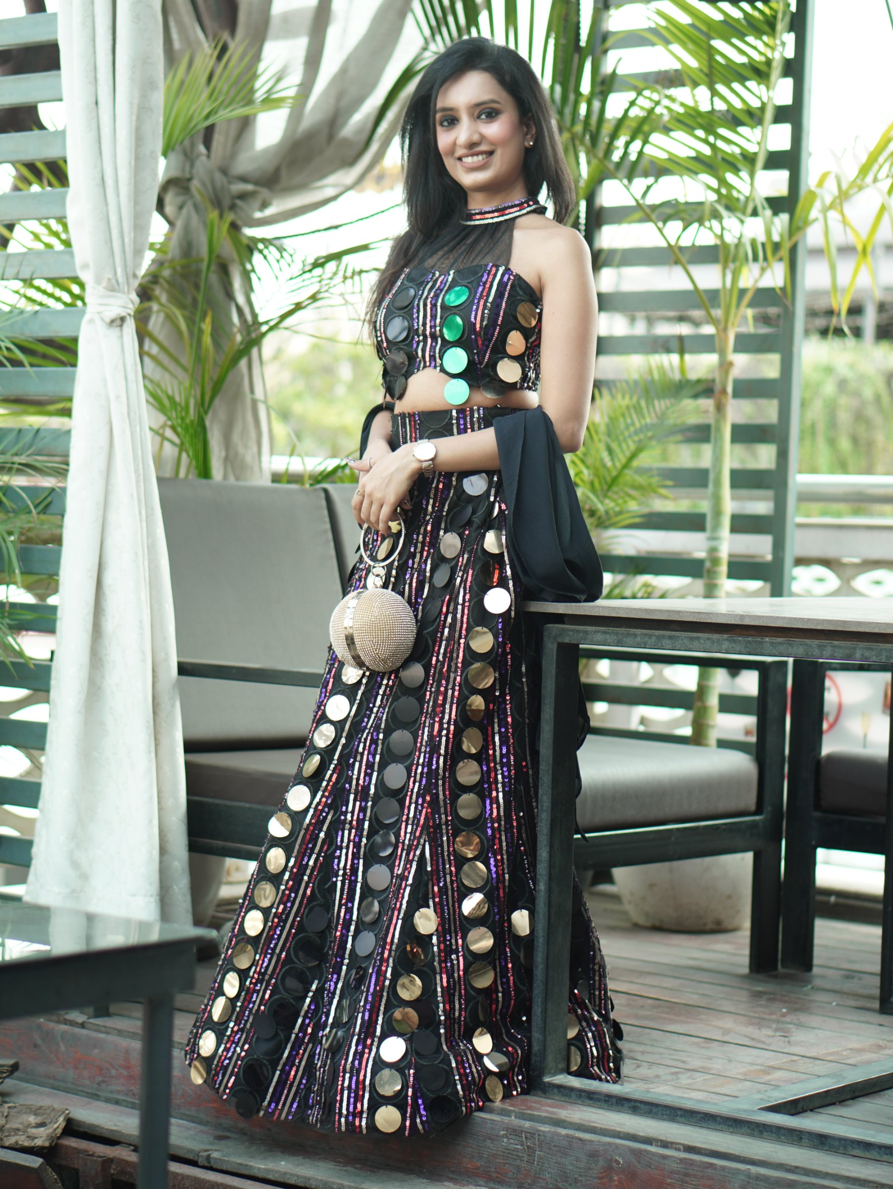 Stellar Eclipse Lehenga – Lehenga by Label Shivaksh