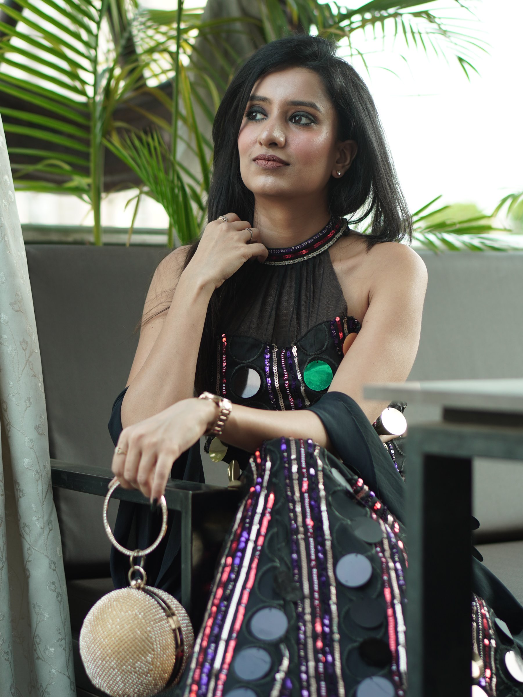 Stellar Eclipse Lehenga – Lehenga by Label Shivaksh, photo 2 of 3