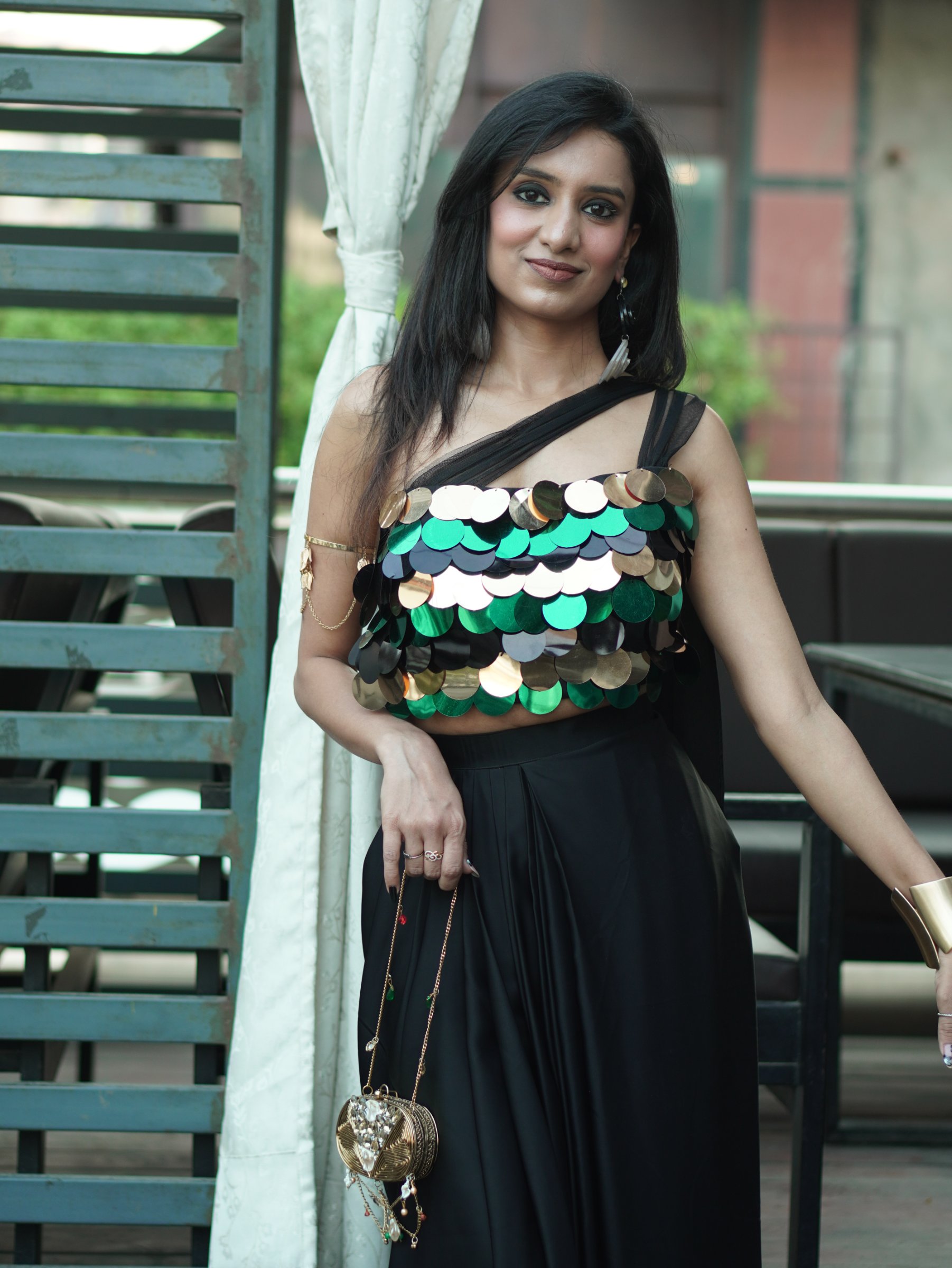 Disco Drape Set – Saree by Label Shivaksh, photo 2 of 4