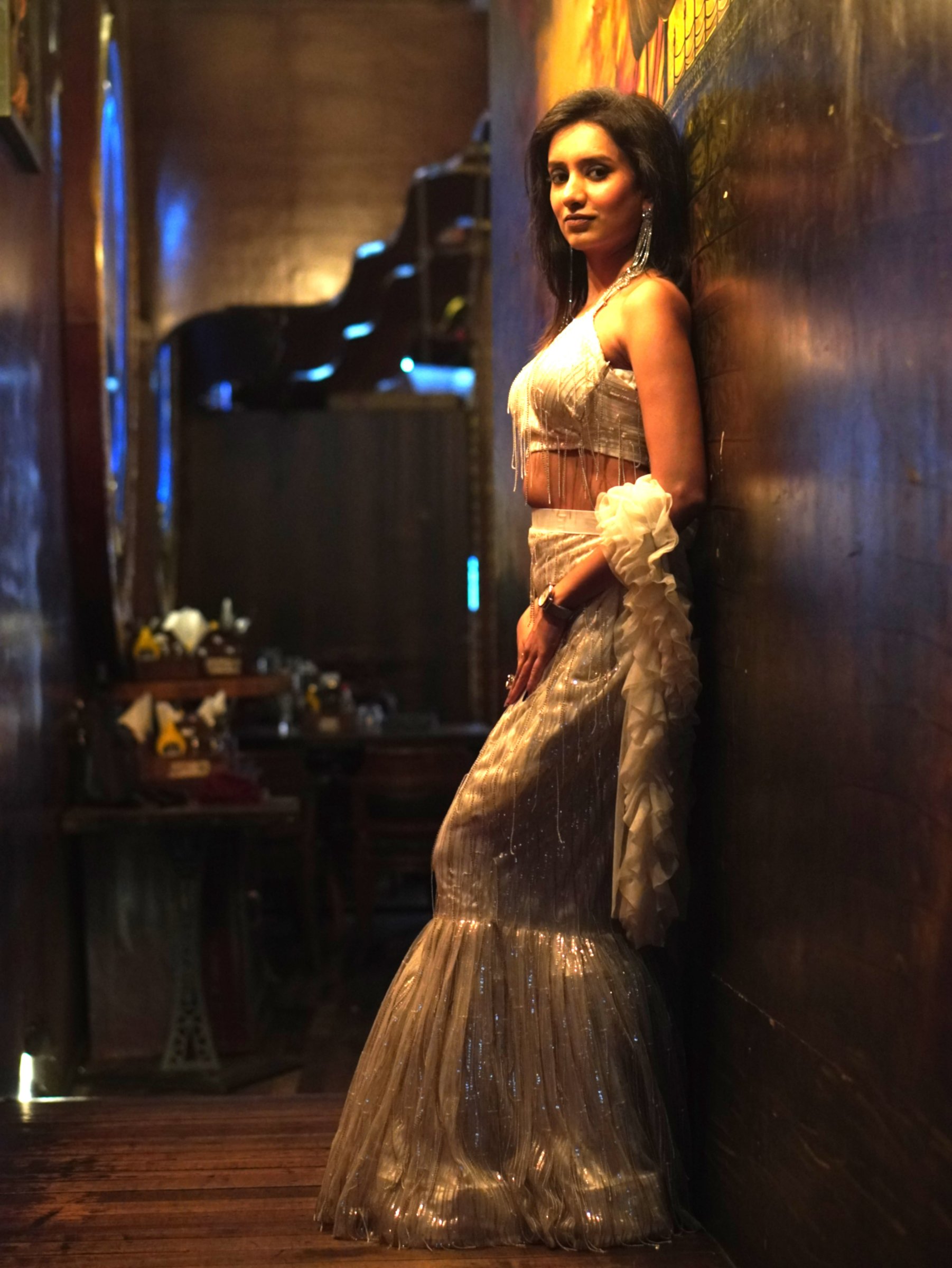 Moonlit Fishcut Set – Lehenga by Label Shivaksh, photo 3 of 3
