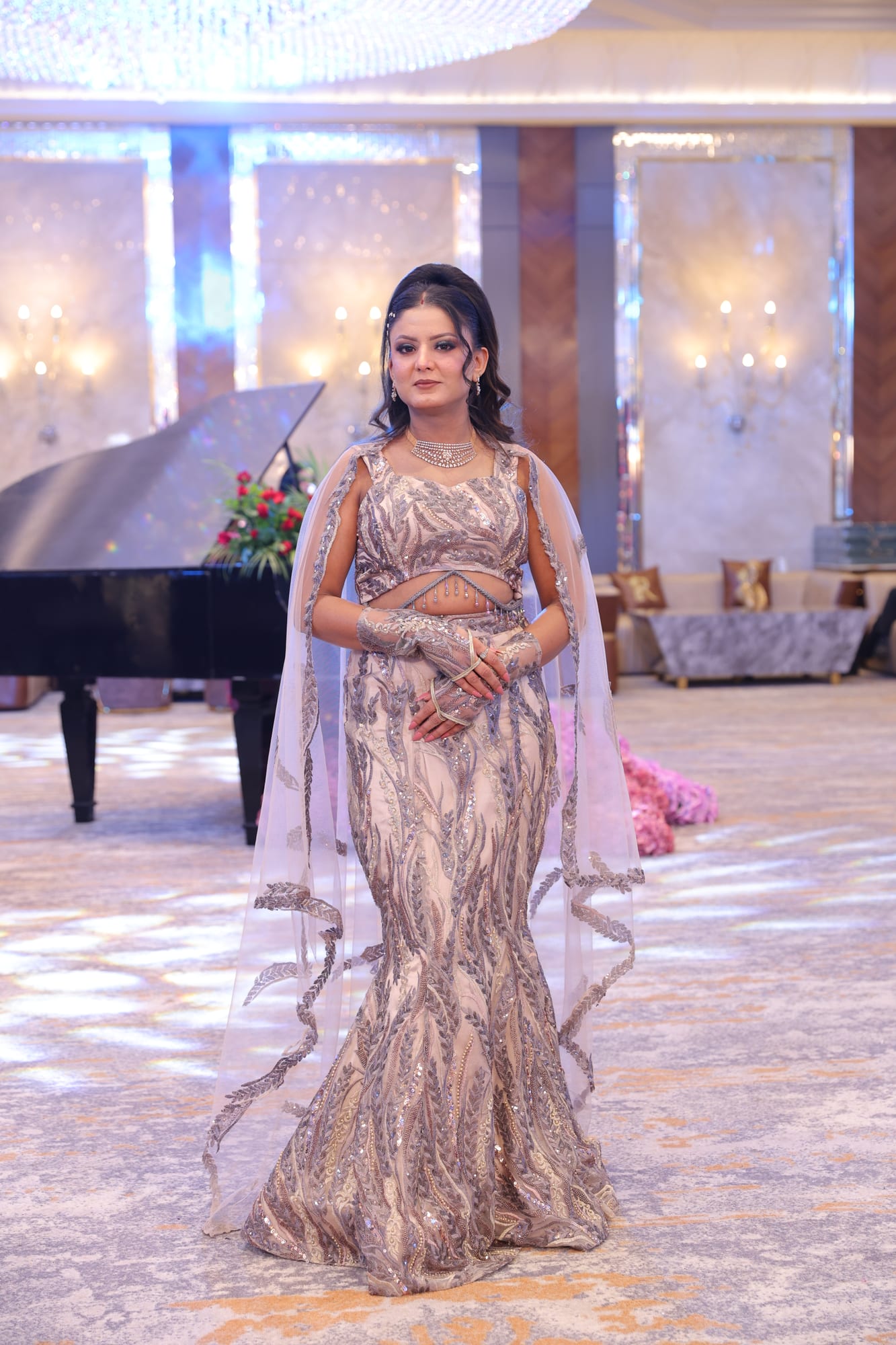 Dune & Dazzle – Gown by Label Shivaksh, photo 2 of 3