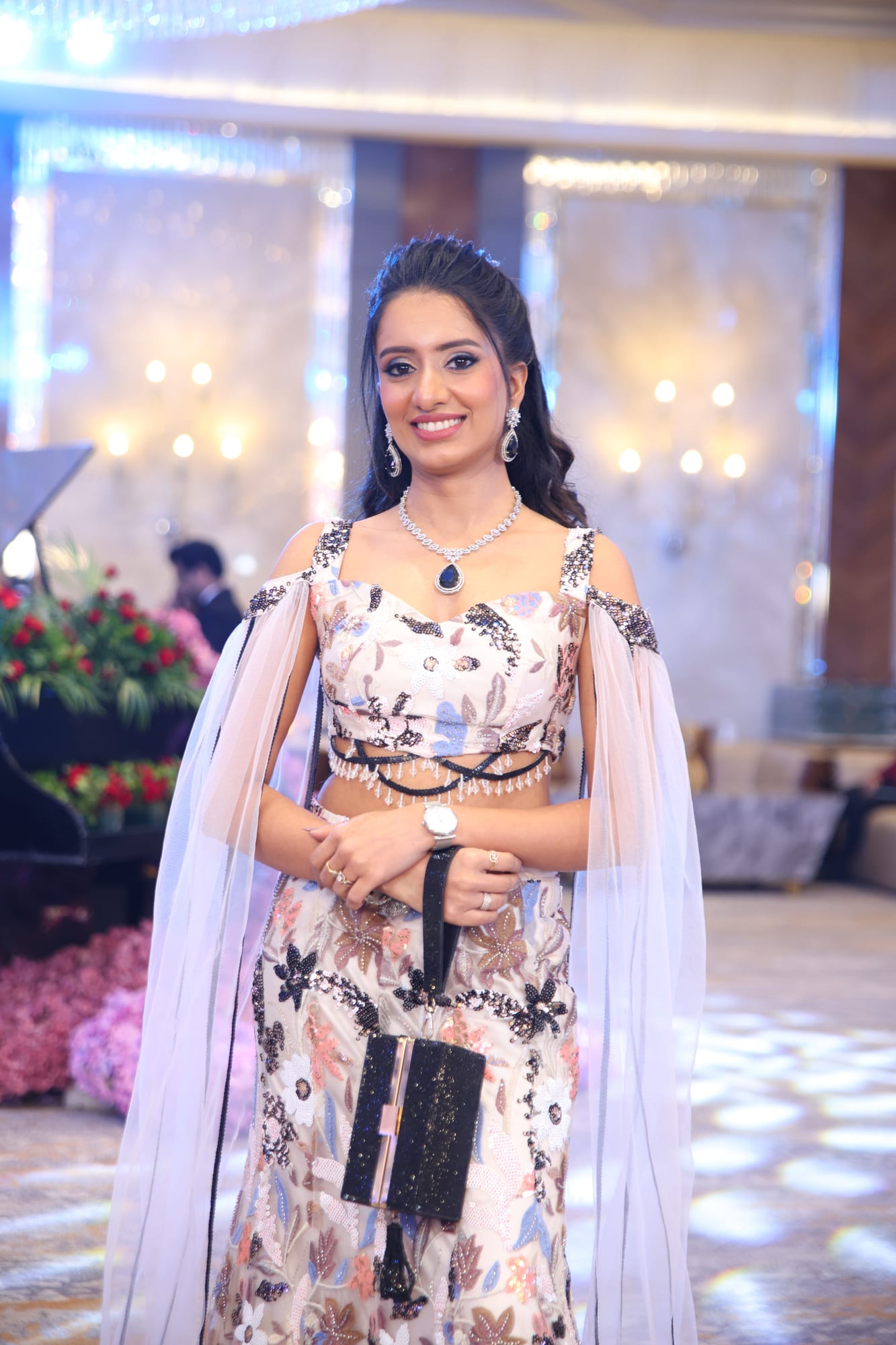 Celestia Bloom Lehenga – Lehenga by Label Shivaksh, photo 2 of 2